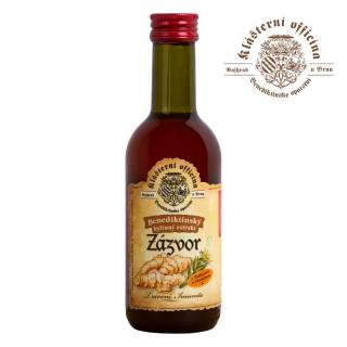 Benediktinský bylinný extrakt ZÁZVOR 250ml Klášterní officína
