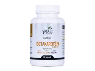 Betakarotén 25.000IU, 60 kapsúl Adelle Davis