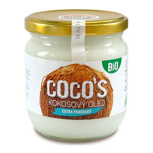 BIO Kokosový olej extra panenský 200ml Health Link