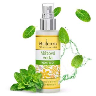 Bio kvetinová voda Mäta 1000ml Saloos