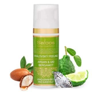 Bio pleťový peeling Bergamot, 50ml Saloos