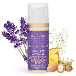 Bio pleťový peeling Levanduľa, 50ml Saloos
