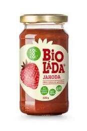 Bioláda Jahoda  BIO bez cukru 230g