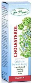 Bylinné kvapky Cholesterol 50ml Dr.Popov
