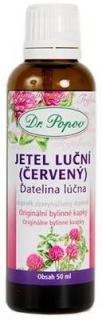 Bylinné kvapky ďatelina lúčna červená Dr. Popov50 ml