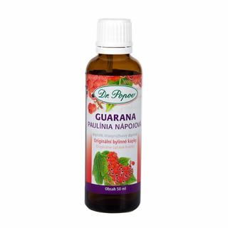 Bylinné kvapky Guarana 50ml Dr. Popov