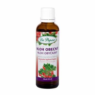 Bylinné kvapky Hloh 50ml Dr.Popov