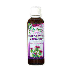 Bylinné kvapky Pestrec mariánsky 50ml Dr.Popov