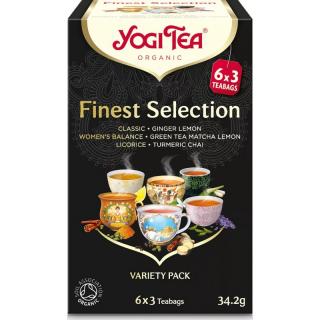 Čaj Výber najlepších 6x3 sáčky BIO 34,2g Yogi Tea