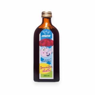 Čajový koncentrát - Imunita detí 250ml Serafin