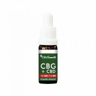 CBG 5% + CBD 5% fullspectrum 10ml Cannavita