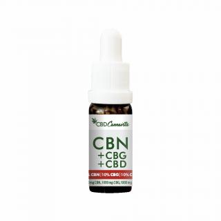 CBN 10% + CBG 10% + CBD 10% fullspectrum 10ml Cannavita