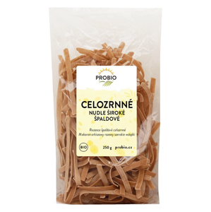 Celozrnné špaldové široké rezance BIO 250g Probio