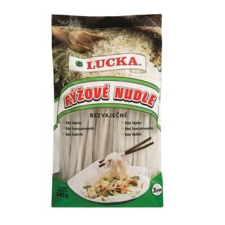 Cestoviny ryžové rezance 3mm 240g LUCKA