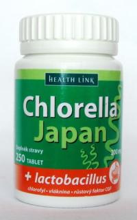 Chlorella Japan + lactobacillus BIO 250 tabliet