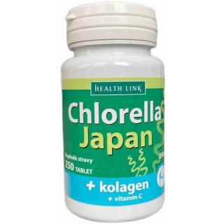 Chlorella Japan s Kolagénom 250tbl Health Link