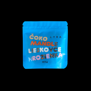 Čoko Mandle Lieskovce Hrozienka 80g LYRA