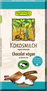 Čokoláda Vegan Kokosové mlieko 80g Rapunzel