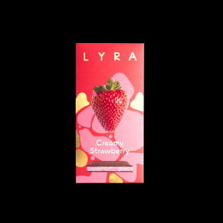 Creamy Strawberry - Mliečna čokoláda plnená jahodovým krémom 80g LYRA