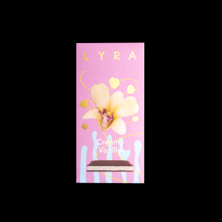 Creamy Vanilla - Mliečna čokoláda s mliečnou náplňou s vanilkovou príchuťou 80g LYRA