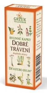 Dobré trávenie kvapky 50ml Grešík
