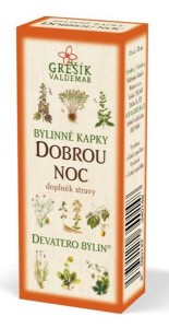 Dobrú noc kvapky 50ml Grešík