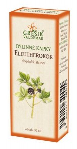 Eleutherokok kvapky 50ml Grešík