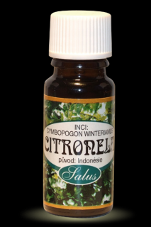 Éterický olej 100% CITRONELLA Indonézia 10ml