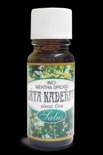 Éterický olej 100% MÄTA KUČERAVÁ Čína 10ml