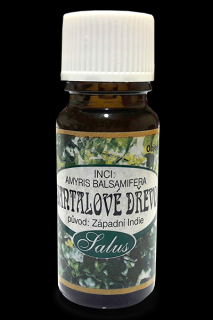 Éterický olej 100% SANTALOVÉ DREVO Západná India 5ml