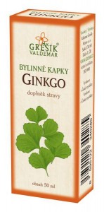 Ginkgo kvapky 50ml Grešík