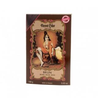 Henna Powder Brun - Hnedá 100g Henné Color