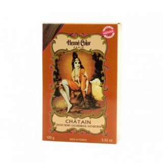 Henna Powder Chatain - Gaštanová 100g Henné Color