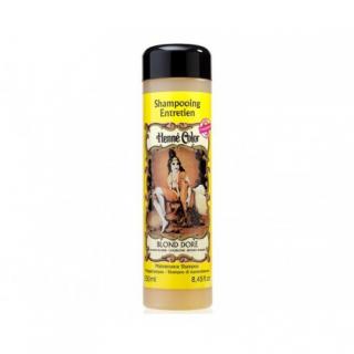 Henna Prírodný Šampón s výťažkom z henny Blond doré - Zlatá Blond 250 ml Henné Color