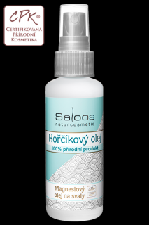 Horčíkový olej na svaly 50ml Saloos