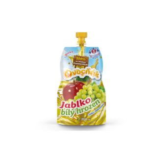 Jablko, biele hrozno šťava 250ml Ovocňák