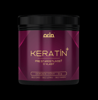 KERATÍN+ starostlivosť o vlasy 60 kaps Orin