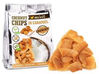 Kokosové chipsy - Slaný karamel 60g MIXIT