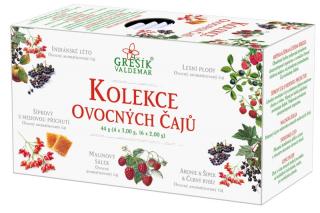 Kolekcia ovocných čajov 5x4ns Grešík