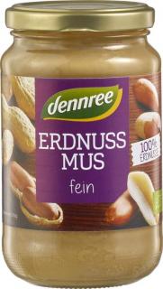 Krém arašídový jemný BIO 350g Dennree