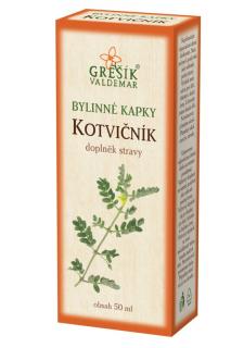 Kvapky Kotvičník 50ml Grešík