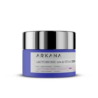 Lactobionic 10% & Vit A+C Cream 50ml Arkana