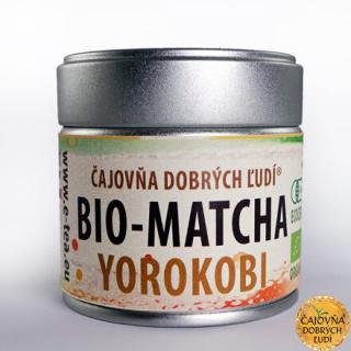 Matcha Yorokobi BIO čaj v dóze čajovne 40g Čajovňa dobrých ľudí