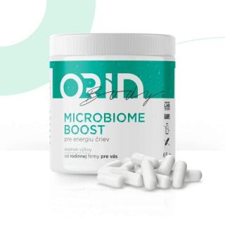 MICROBIOME Boost pre energiu čriev 65g Orin