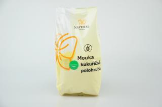 Múka kukuričná polohrubá 400g NATURAL JIHLAVA