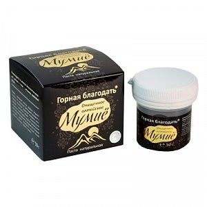 Mumio - očistené altajské v prirodzenej  tekutej forme,, 50g Meandra