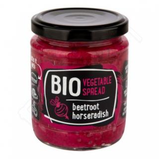 Nátierka s červenou repou a chrenom BIO 235g Rudolfs