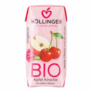 Nektár jablkovo-čerešňový s vodou 200ml bio Hollinger