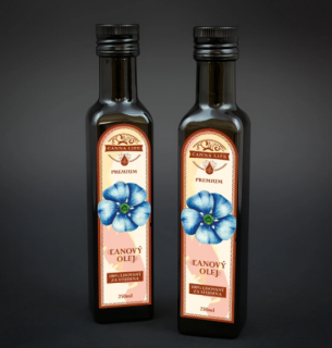 Olej Ľanový, lisovaný za studena 250ml CANNA