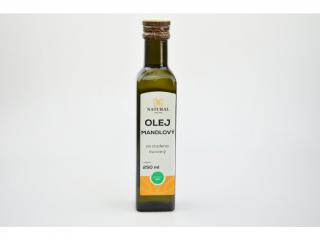 Olej mandlový za studena lisovaný 250ml Natural Jihlava
